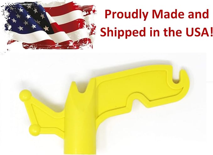 JSP Manufacturing Multi-Purpose Plastic Utility Hook Screw On Pole Attachment - Image 8