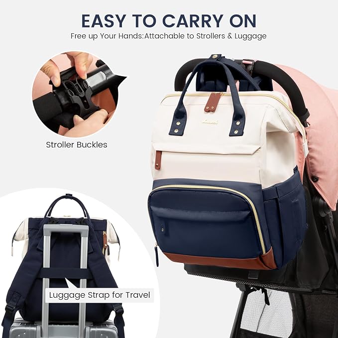 LOVEVOOK Diaper Bag Backpack, Baby Bag - Image 4