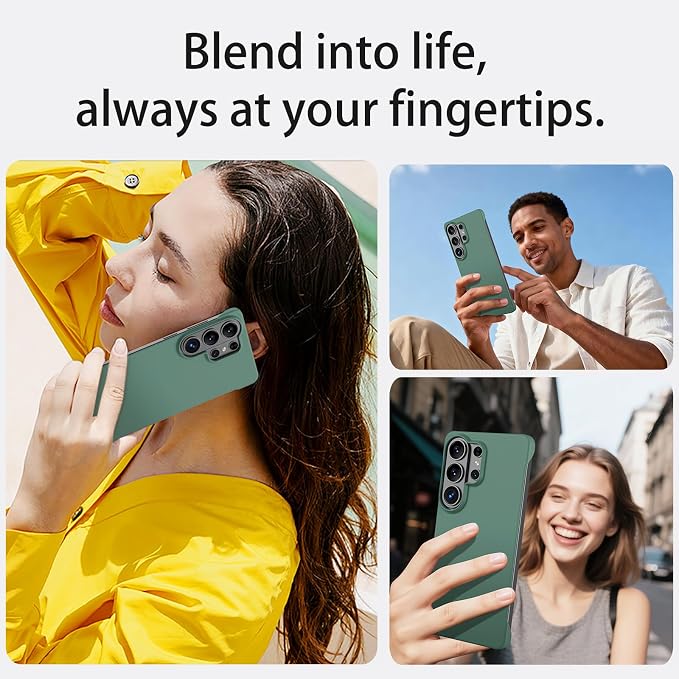 GRECAZO Slim Borderless for Samsung Galaxy S26 Ultra Phone Case 6.9" Ultra-Thin - Image 7