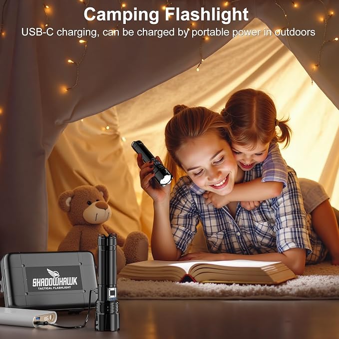 Flashlight 10000 High Lumens Rechargeable - 30W Super Bright LED Flash Light | - Image 8