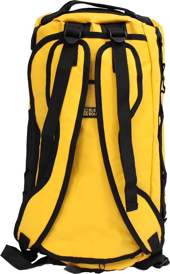 Element Equipment Trailhead Duffel Bag Shoulder Straps Waterproof Yellow Large - Image 4