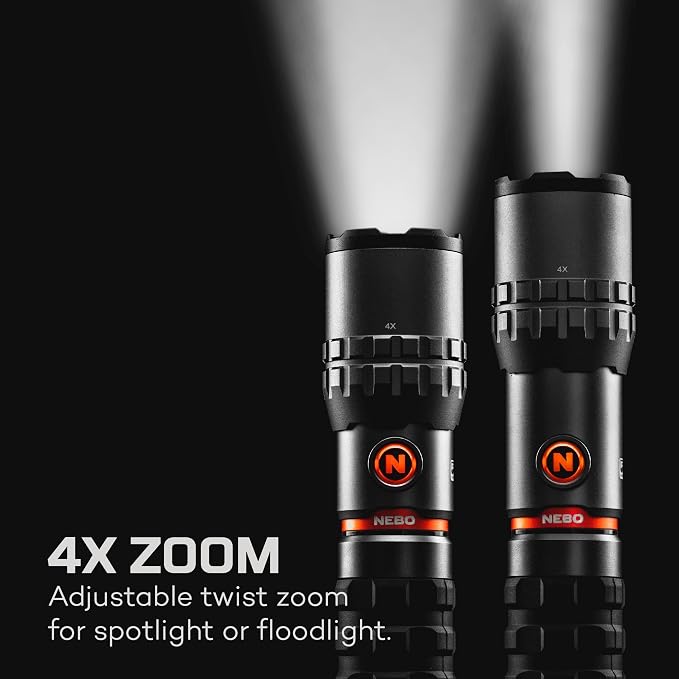 NEBO SLYDE KING Flashlight | High Lumens, Rechargeable COB Work Light & LED - Image 7