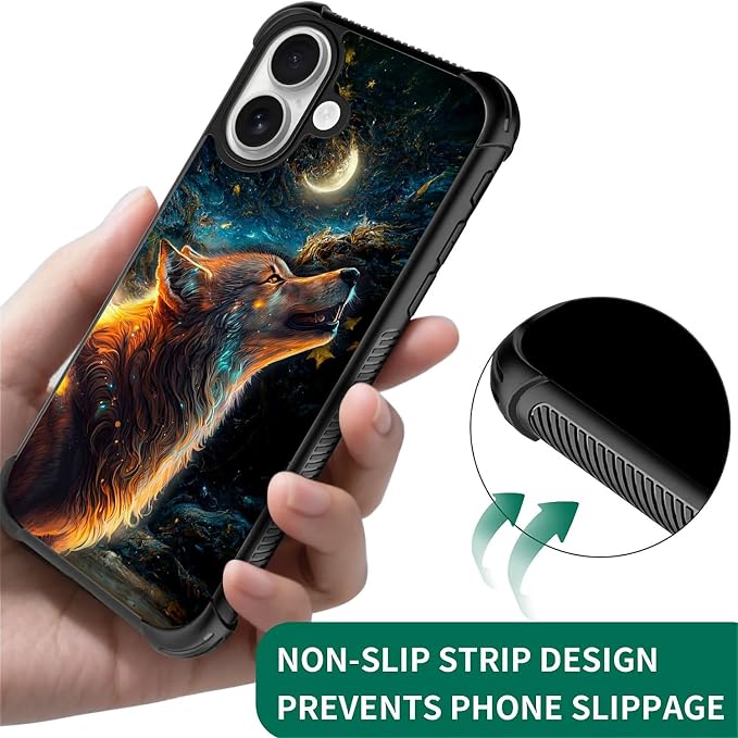for iPhone 17 Case, for MagSafe Graphic Design for Girl Boy Soft Silicone Hard - Image 4