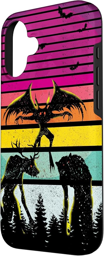 Cryptkin Cute Mothman Cryptid Map Case - Image 2