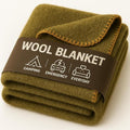 Wool Camping Blanket by JmrUsaInc