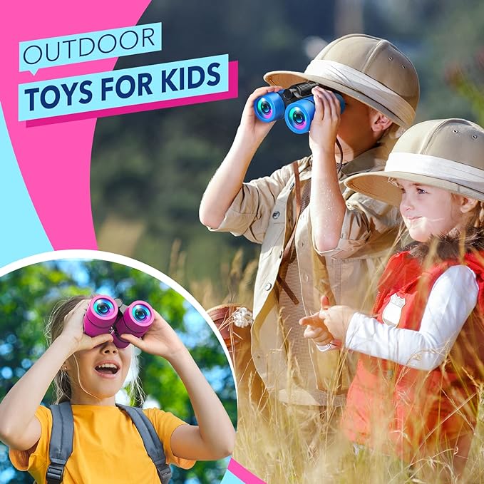 Toys for 3-7 Year Old Girls: LET'S GO! Binoculars for Kids Bird - Image 3