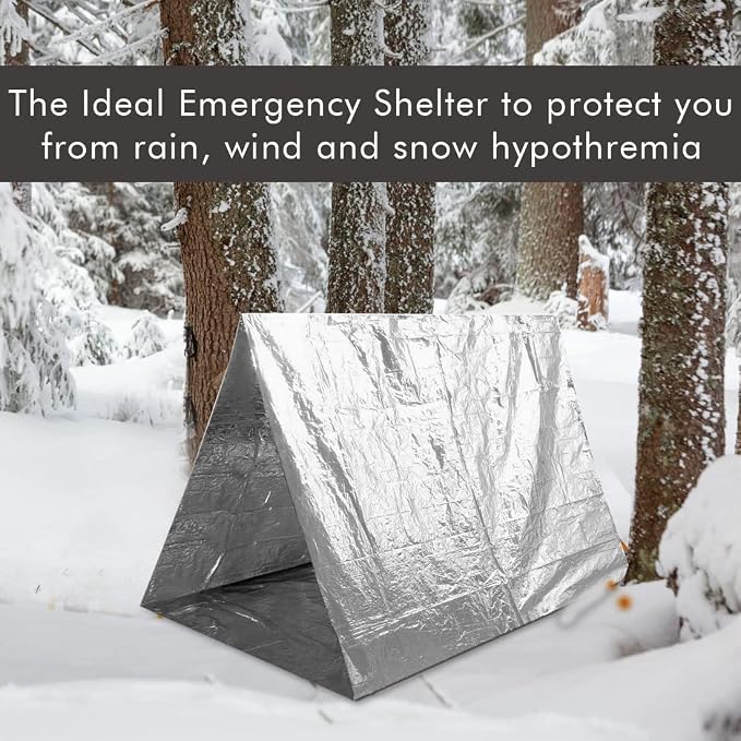NOVAMEDIC Emergency Mylar Foil Thermal Blankets - Image 5