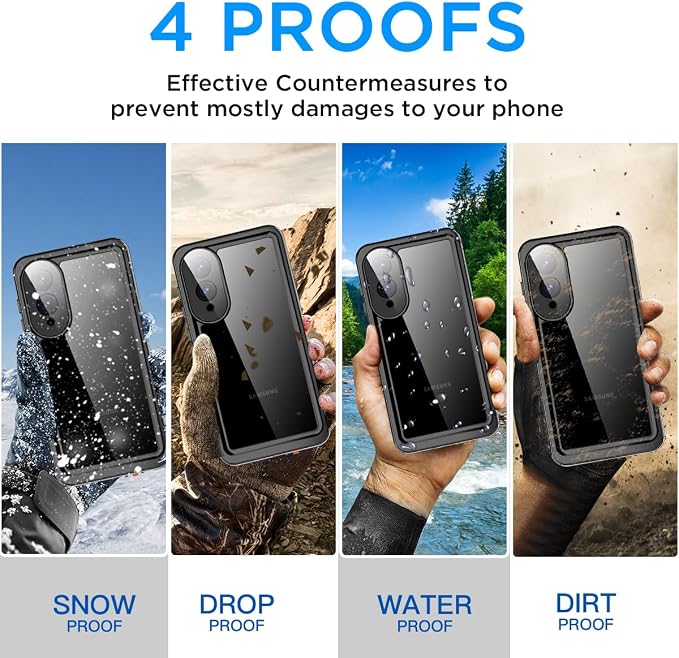 AICase for Samsung Galaxy S25 Edge Case Waterproof - Image 3