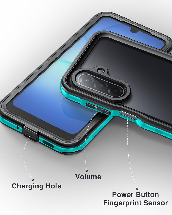 Lanhiem for Samsung Galaxy A17 5G Phone Case, IP68 Waterproof Dustproof - Image 5