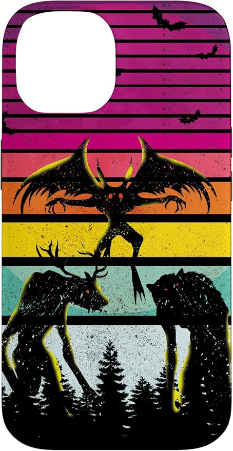 Cryptkin Cute Mothman Cryptid Map Case by Unknown