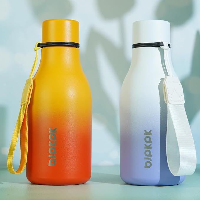 BJPKPK Insulated Water Bottles, 12oz Stainless Steel Metal Water Bottle - Image 4