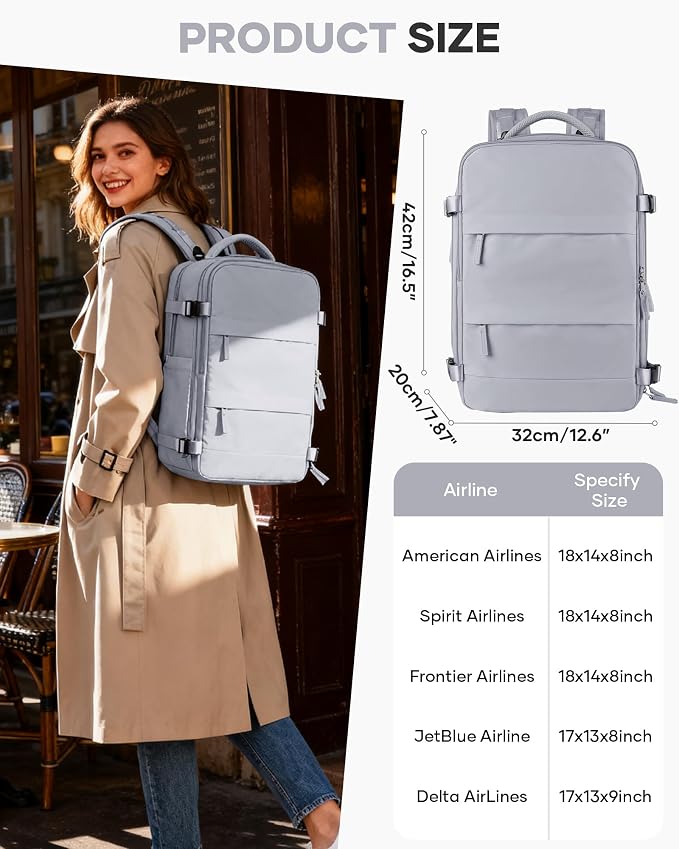 coofay Vacuum Backpack Travel - Image 4