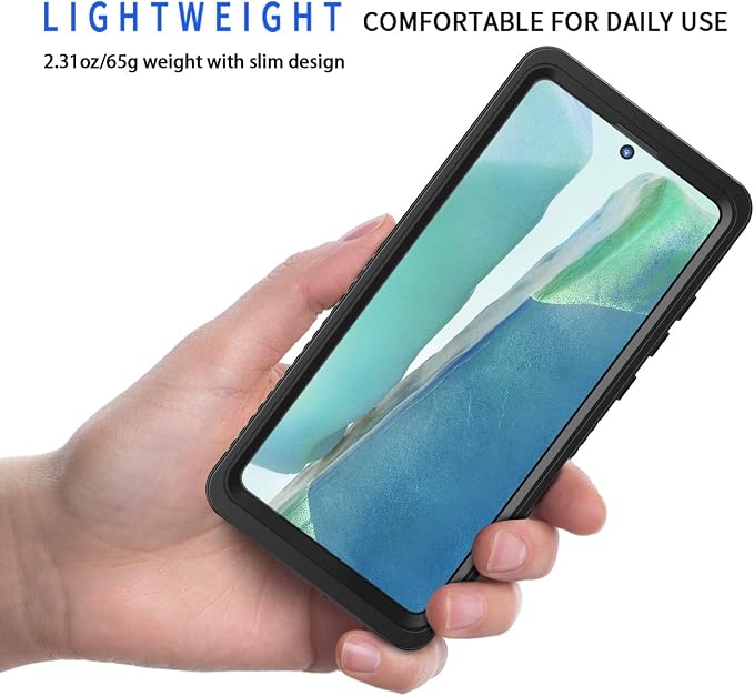 Lanhiem Galaxy Note 20 Case, Built-in Screen Protector - Image 2