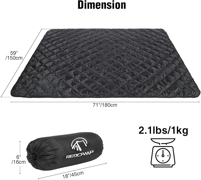 REDCAMP Large Camping Blanket - Image 2