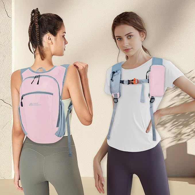 Hiking Backpack 10L/15L Small Daypack Lightweight Packable Travel Foldable - Image 2
