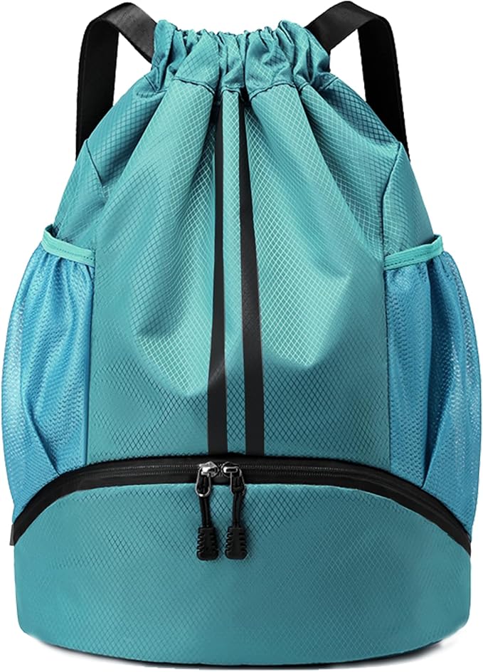 JELUTAR Drawstring Backpack Gym Bag by JELUTAR
