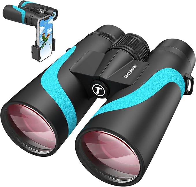 15x55 UHD Binoculars for Adults High Powered by TINLLAANS