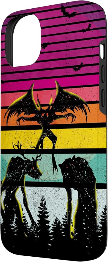 Cryptkin Cute Mothman Cryptid Map Case - Image 2