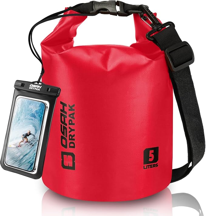 Waterproof Dry Bag, 5L/10L/20L/30L/40L Roll Top Lightweight Storage Backpack by OSAHDRYPAK