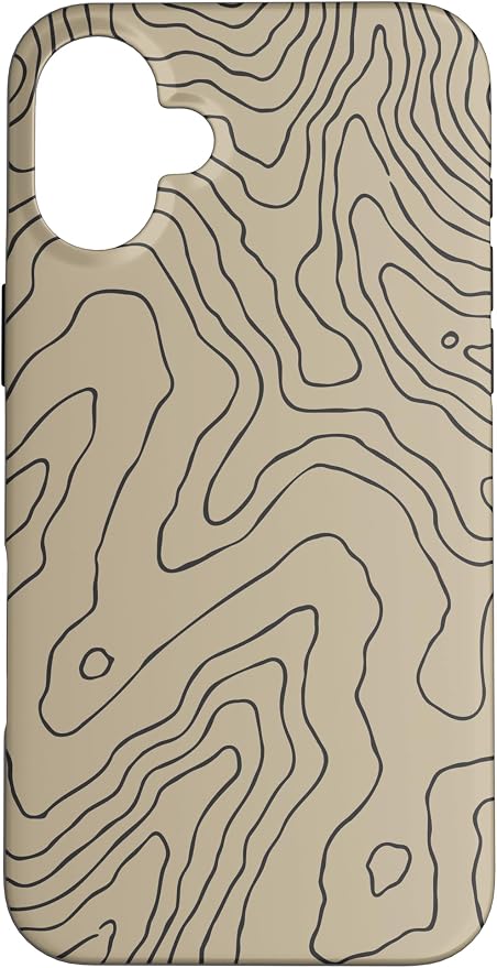 Coyote Country Guide Lines Topographical Contour Map Case by Unknown