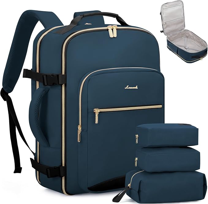 LOVEVOOK Travel Backpack for Women & Men 50L, Airline Approved Carry On by LOVEVOOK
