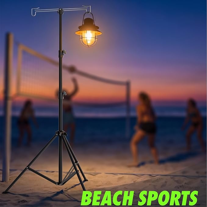 Telescopic Height Adjustable Camping Lantern Tripod Stand - Image 7