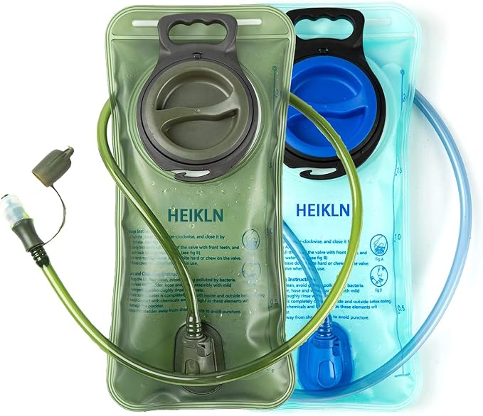 HEIKLN Hydration Bladder 1.5L-2L-2.5L-3L, Leak Proof Water Reservoir, BPA Free by HEIKLN