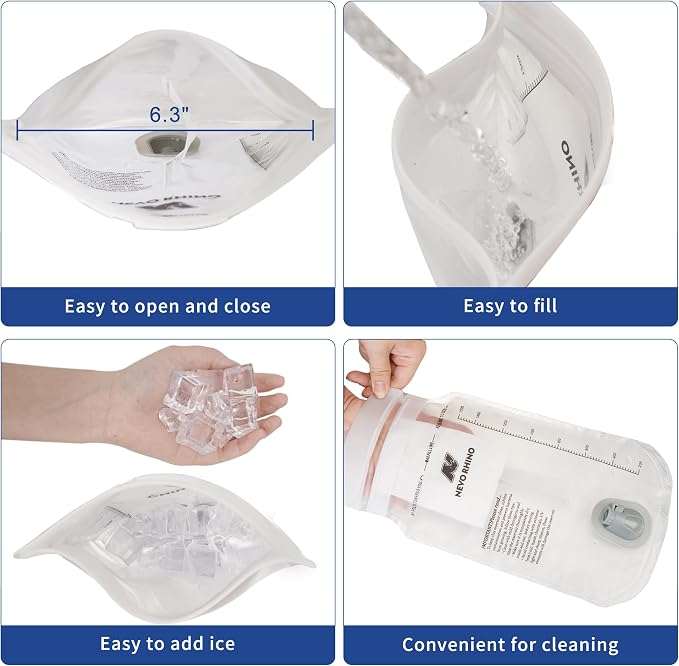 N NEVO RHINO Hydration Bladder1.5L- 2L-3L Leak Proof Water Reservoir, BPA -Free - Image 3