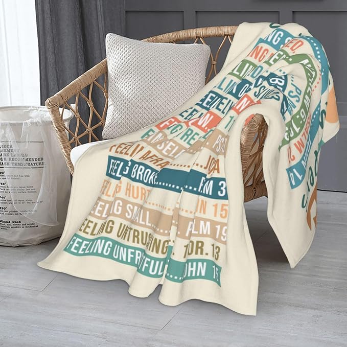 Jakayla Bible Emergency Numbers Christian Blanket Christian Gifts - Image 3