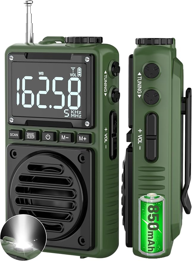Digital AM FM Weather Band Radio by YourBestAMFMRadioChoice