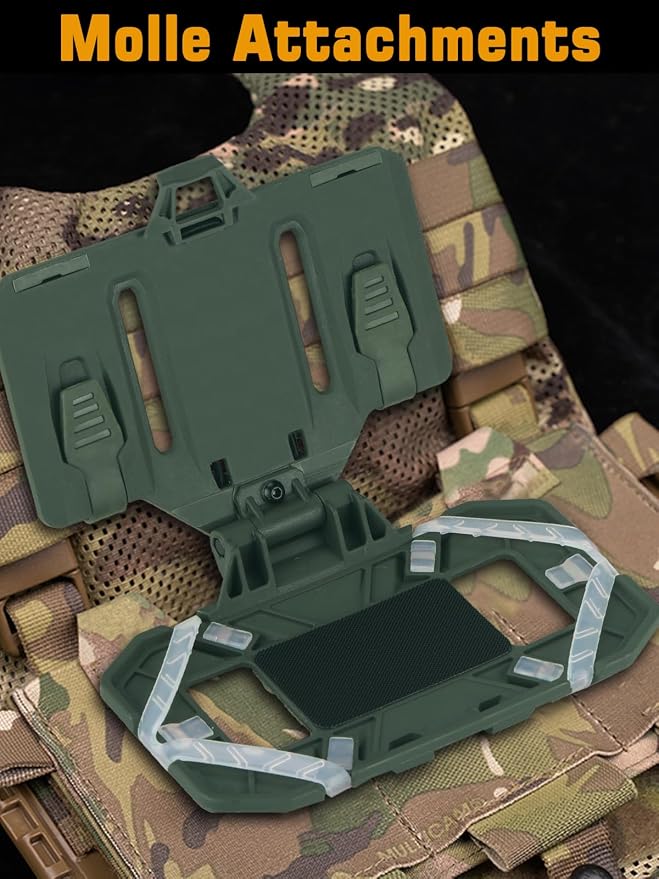 Tactical Gear Plate Carrier Vest Accessories Phone Chest Mount Holder - Image 3