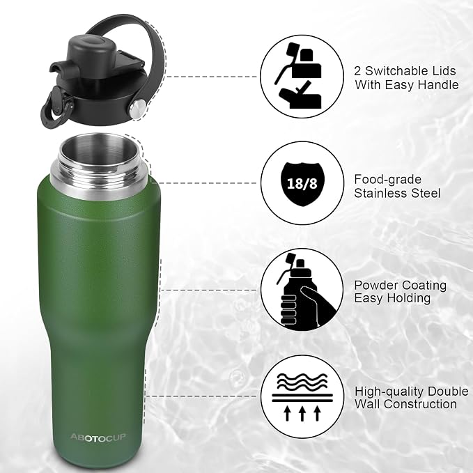 ABOTOCUP 32oz Water Bottle Insulated - Image 5