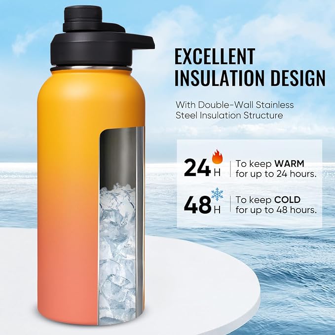Fijinhom 32 oz Insulated Water Bottle - Image 2