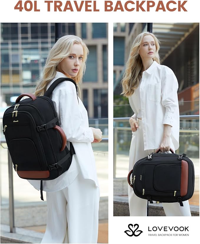 LOVEVOOK Carry On Travel Backpack - Image 2
