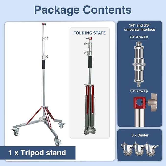 Kate Heavy Duty 10.8ft Light Stand - Image 2