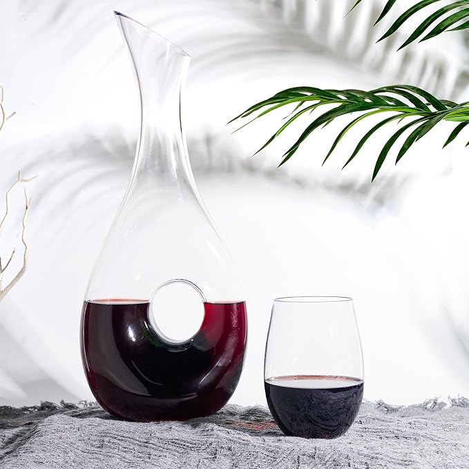 FOCUSLINE 20 Pack 16 Oz Plastic Wine Glasses, Stemless Plastic Wine Cups Heavy - Image 8