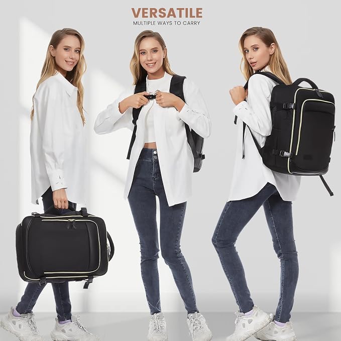 LOVEVOOK Travel Backpack for Women, 40L Carry On Backpack - Image 6