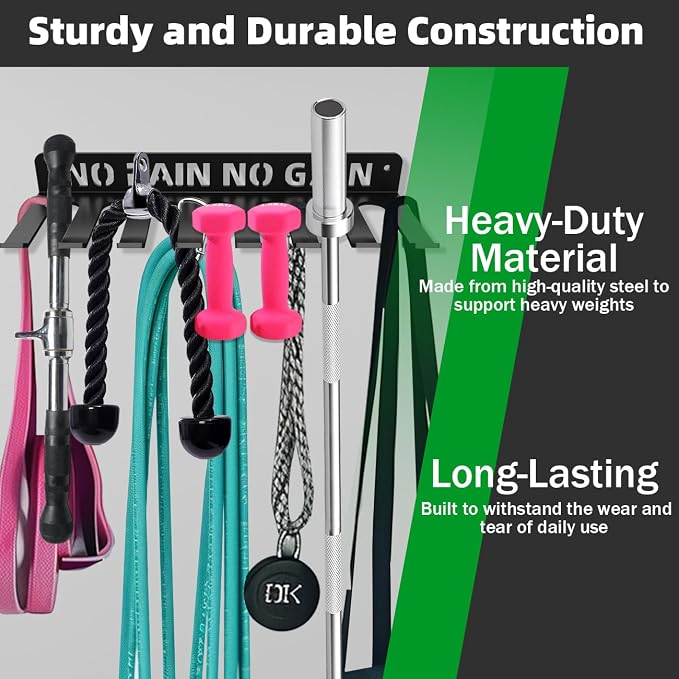 Home Gym Accessories Organization Storage Rack Equipment - Image 3