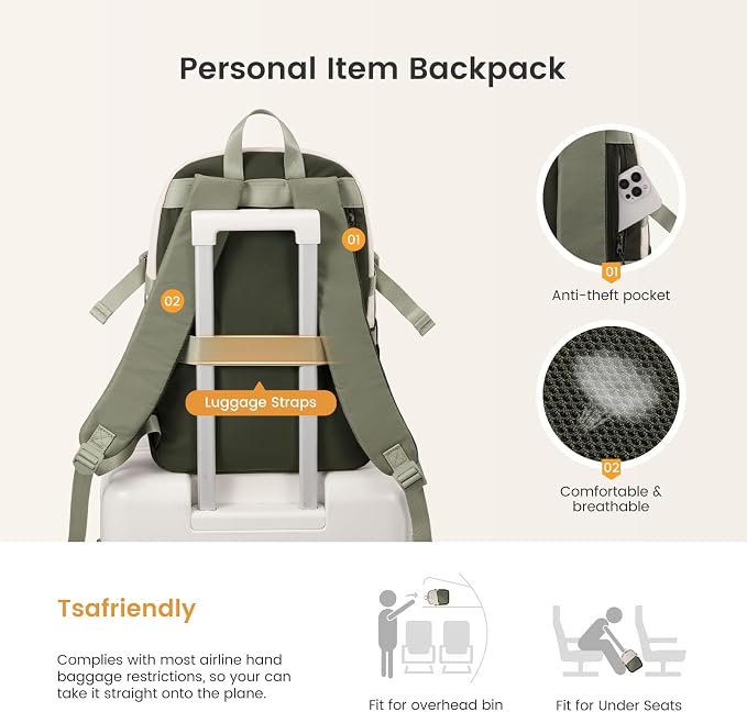 LOVEVOOK Everyday Backpack for Women, Chic Versatile Backpack - Image 5