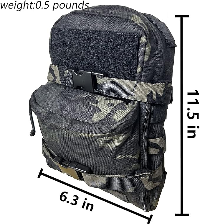Tactical Hydration Backpack for 2L Hydration Bladder, Lightweight Hydration - Image 4