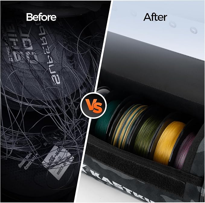 KastKing BaitSpace Line Management Bag, Fishing Line Storage Bag - Image 3