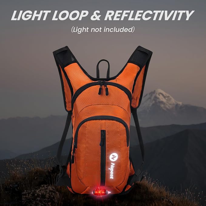 Nepest Hydration Pack Backpack for Women & Men, Lightweight Water Backpack - Image 2