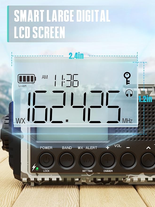Hand Crank Solar Emergency Radio - Image 9