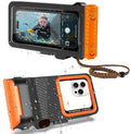 Waterproof Phone Case for Snorkeling & Diving, IP68 Waterproof Hard Case for by Transy