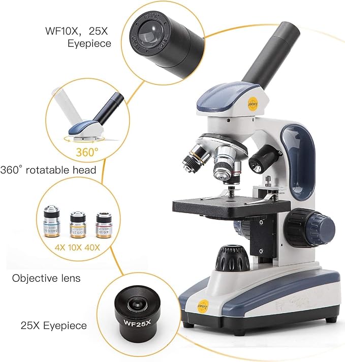 SWIFT Compound Monocular Microscope SW200DL - Image 4