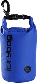 IDRYBAG Dry Bag for Kayaking Waterproof 2L/5L/10L/15L/20L, Small Dry Sack by iDrybag+