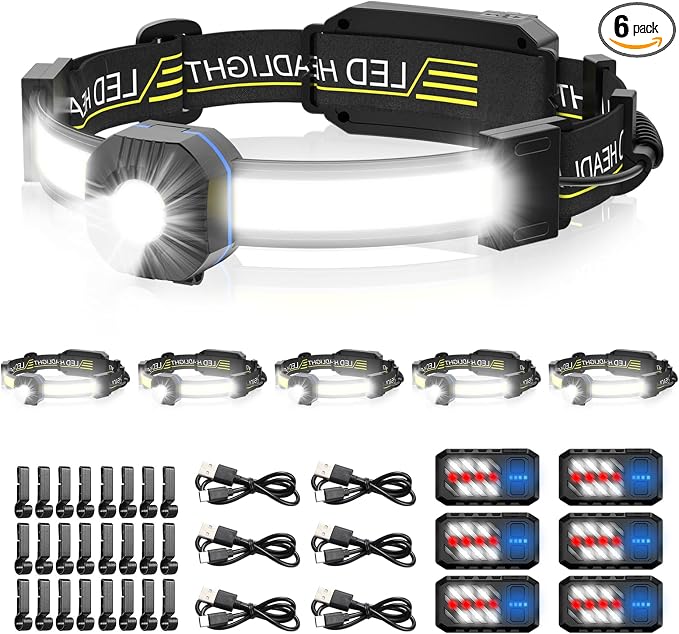 LED Headlamp, 1000lumens 230° Widebeam Headlight, USB Rechargeable HeadLamp by Spriak%E5%93%81%E7%89%8C%E6%97%97%E8%88%B0%E5%BA%97