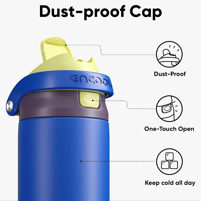 ENCOOL Leakproof Insulated Water Bottle - Image 2