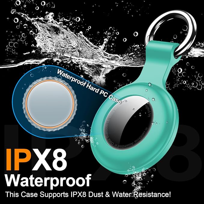1|2|4Pack for Apple AirTag Holder, for Air Tag 2nd &1st Genaretion, Waterproof - Image 2