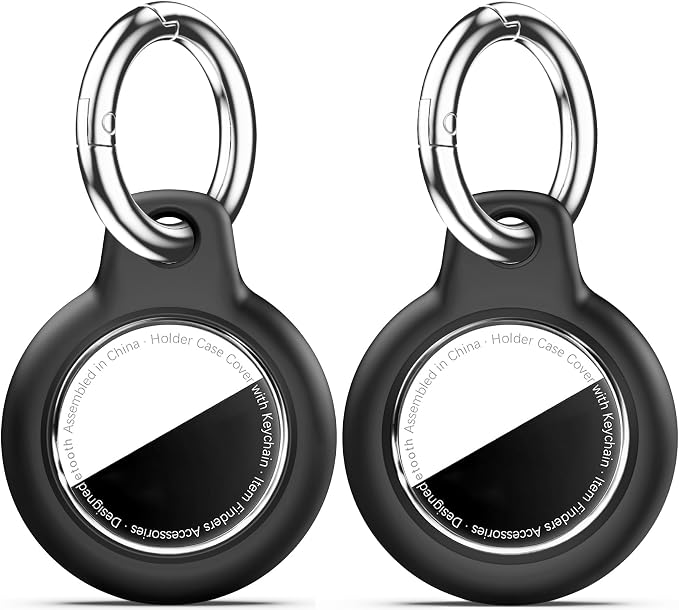 for Apple AirTag 2nd & 1st Gen, 2 Pack Waterproof Case by Wowwat
